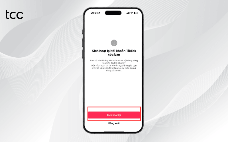 cách khôi phục tài khoản tiktok bị khóa