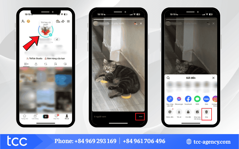 xoá nhật ký trên tiktok