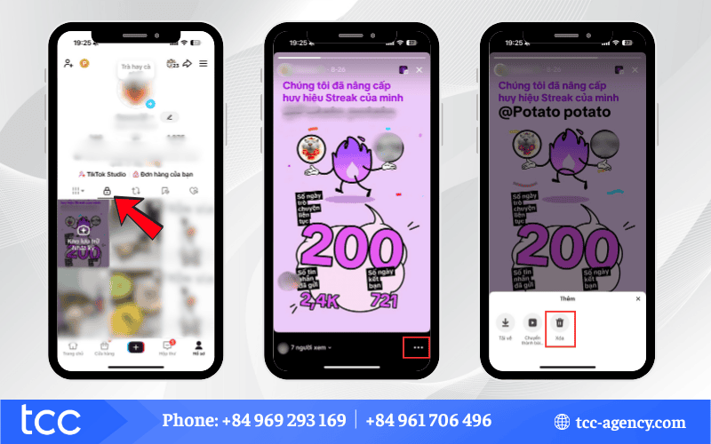 cách xoá nhật ký trên tiktok