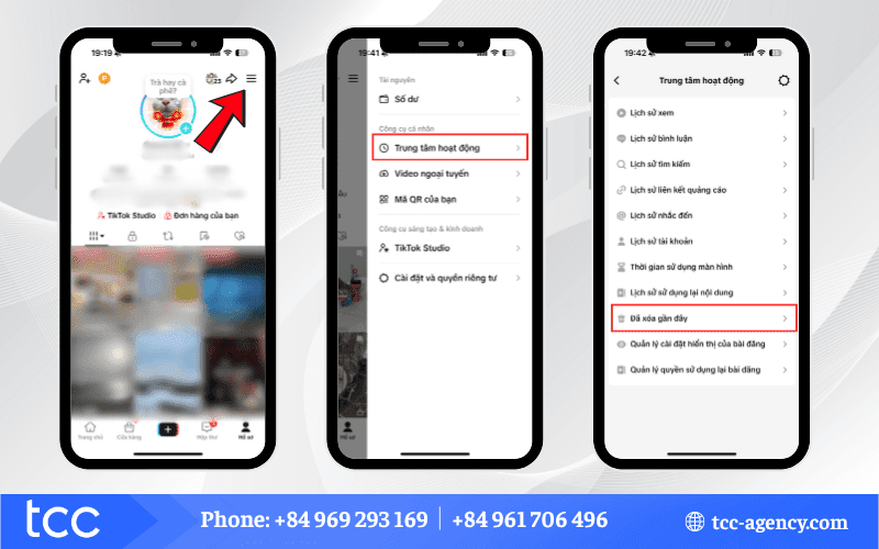 xóa nhật ký tiktok