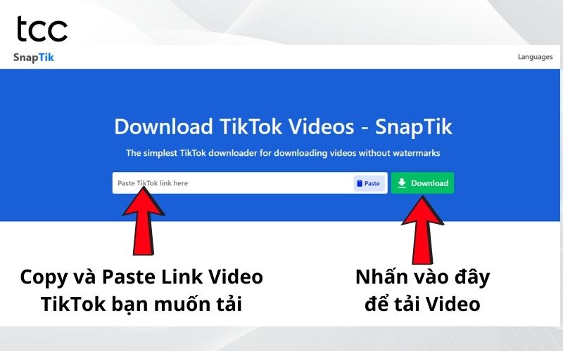 cách tải video trên TikTok không có nút lưu