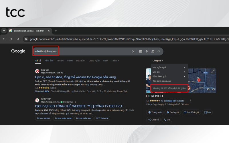 allintitle seo