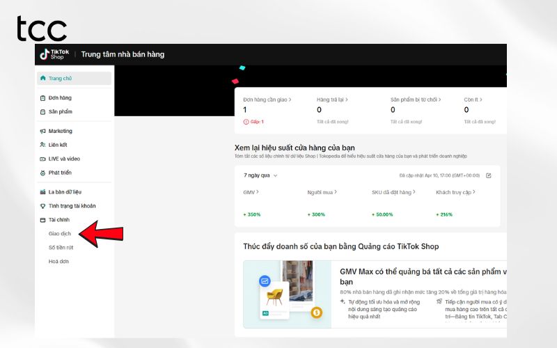các loại phí khi bán hàng trên tiktok