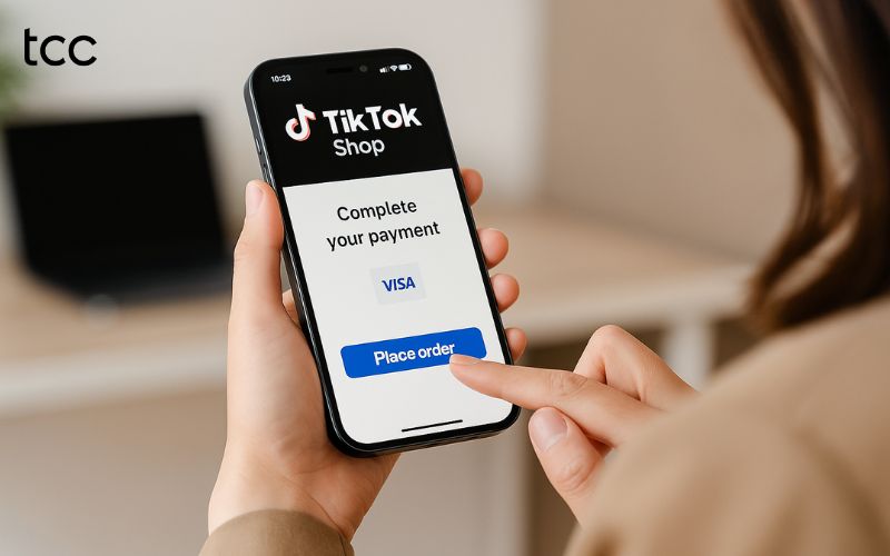 thêm phương thức thanh toán trên tiktok