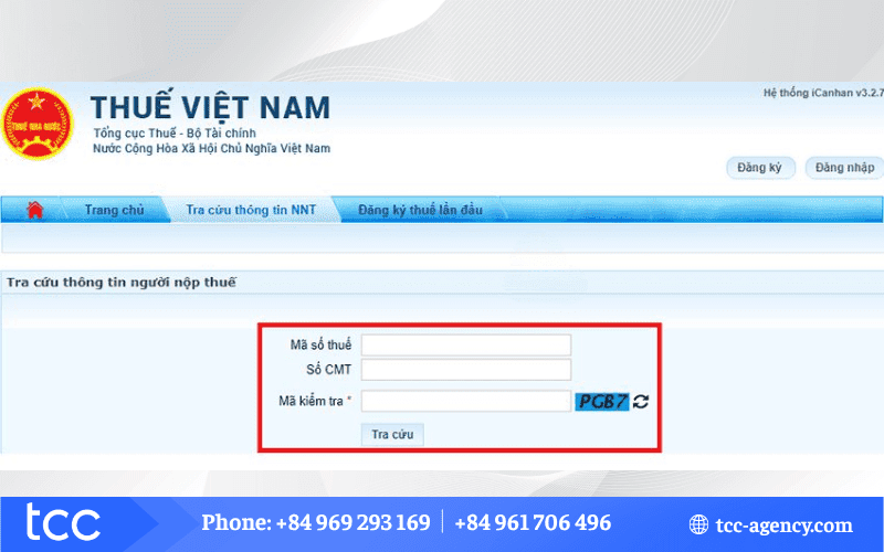 mã số thuế tiktok vietnam