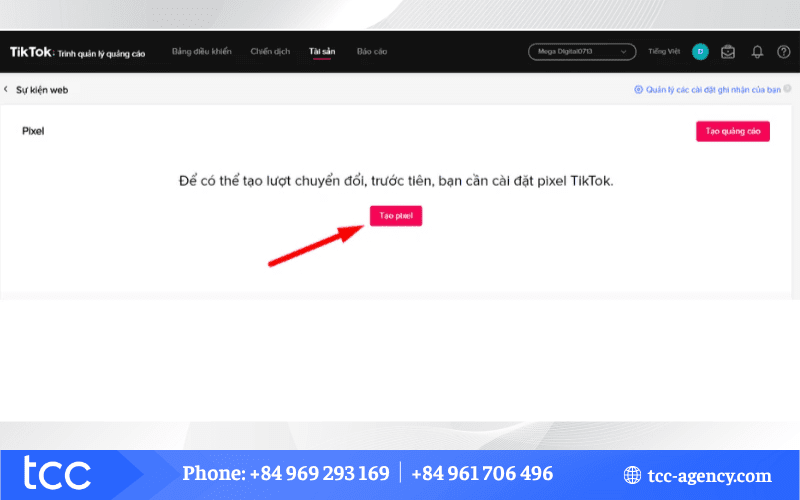 cách thiết lập TikTok Pixel cơ bản