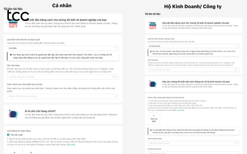 seller center tiktok là gì