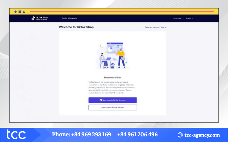 tiktok seller center là gì