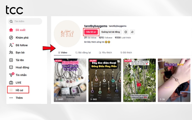 hướng dẫn đổi tên trên tiktok