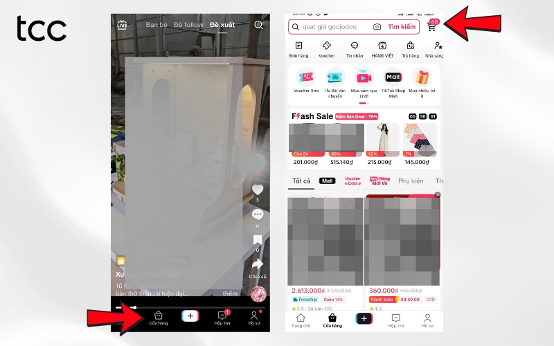 cách xóa đồ trong giỏ hàng tiktok