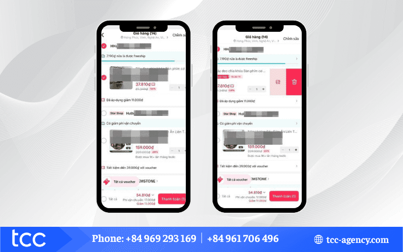 làm sao để xoá giỏ hàng trên tiktok