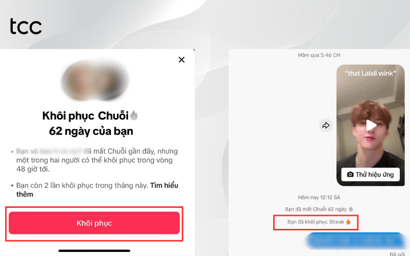 mất chuỗi là gì trên tiktok