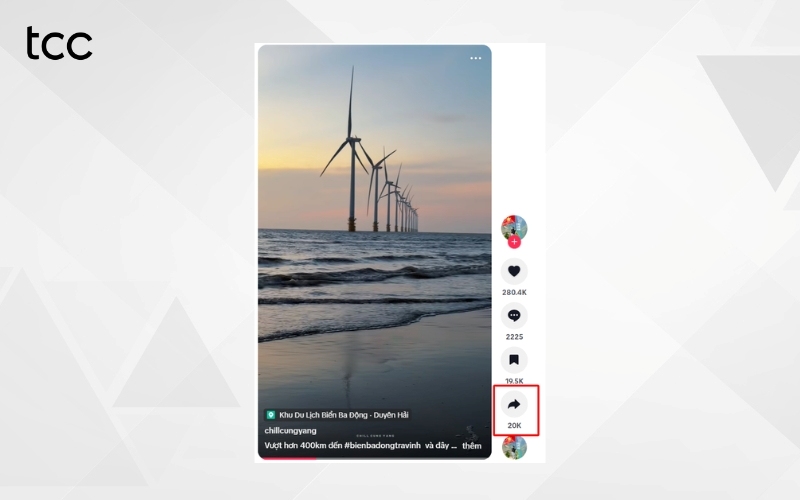 cách tải video TikTok không dính logo