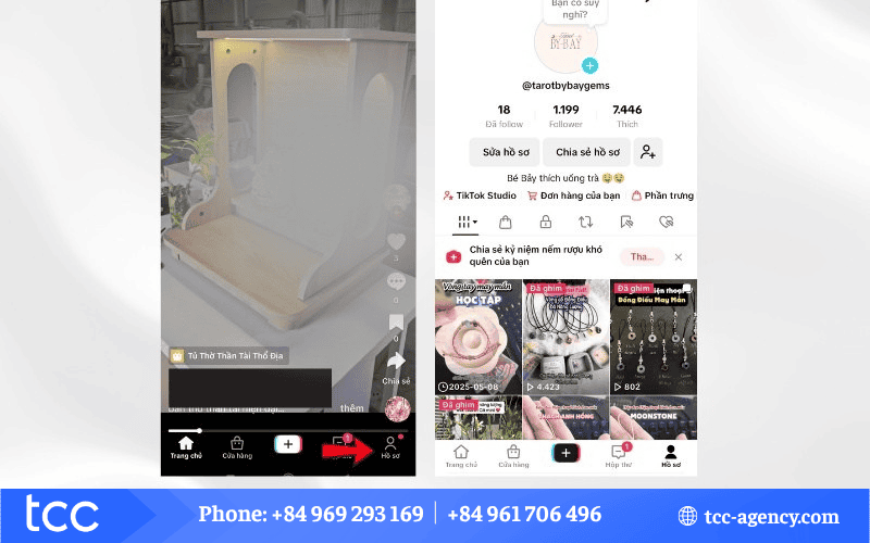 kiểm tra đơn hàng tiktok