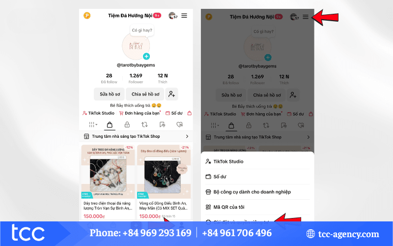 cách chỉnh phương thức thanh toán trên tiktok
