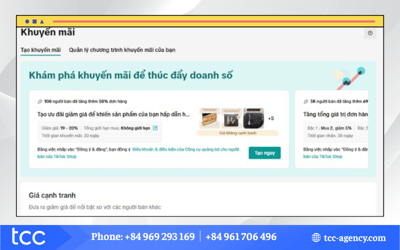 chiết khấu tiktok shop là bao nhiêu