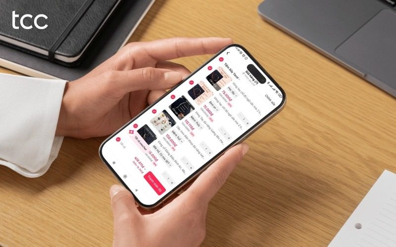 giỏ hàng tiktok không có sản phẩm
