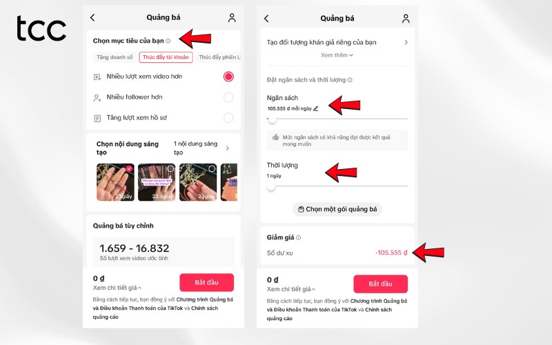 cách quy đổi xu TikTok thành tiền