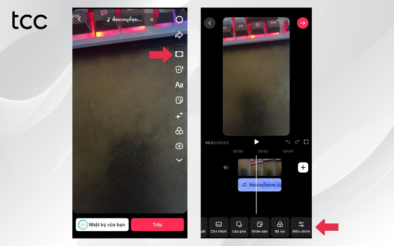 cách quay video TikTok lưu về máy
