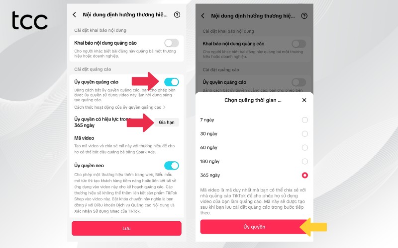 ad code TikTok