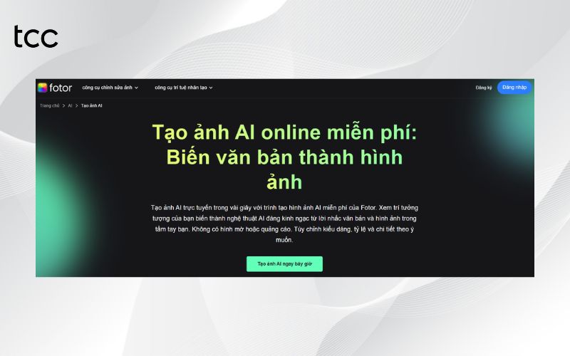 công cụ ai thiết kế ảnh