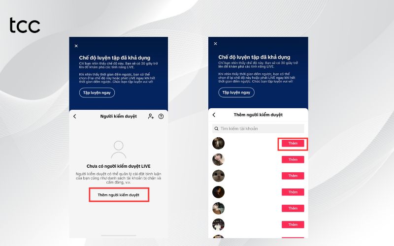 người kiểm duyệt livestream TikTok là gì
