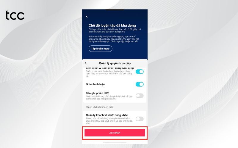 kiểm duyệt trên TikTok Live