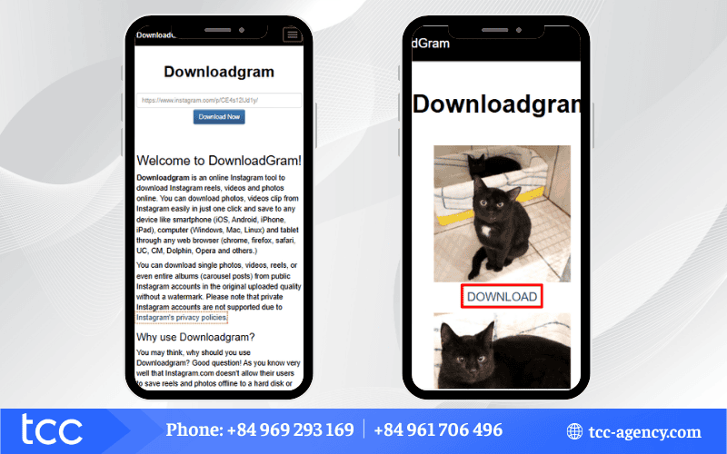cách lưu ảnh trên instagram về điện thoại android
