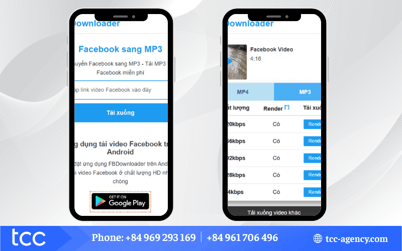 cách tải nhạc trên facebook trên điện thoại