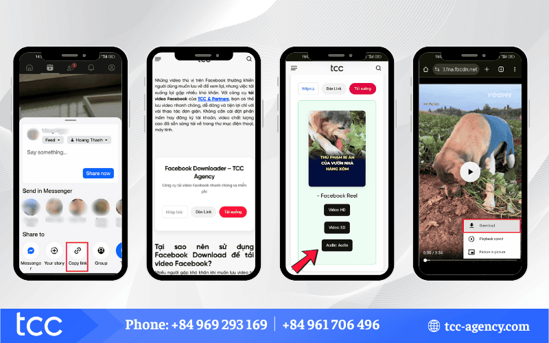 cách tải nhạc trên facebook từ video