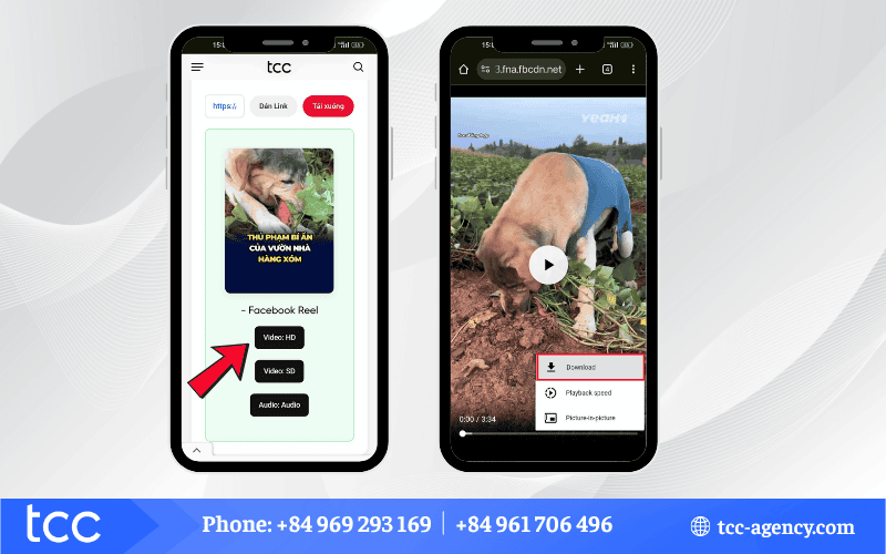 cách tải clip trên facebook về điện thoại