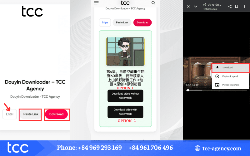 tải video douyin chất lượng cao