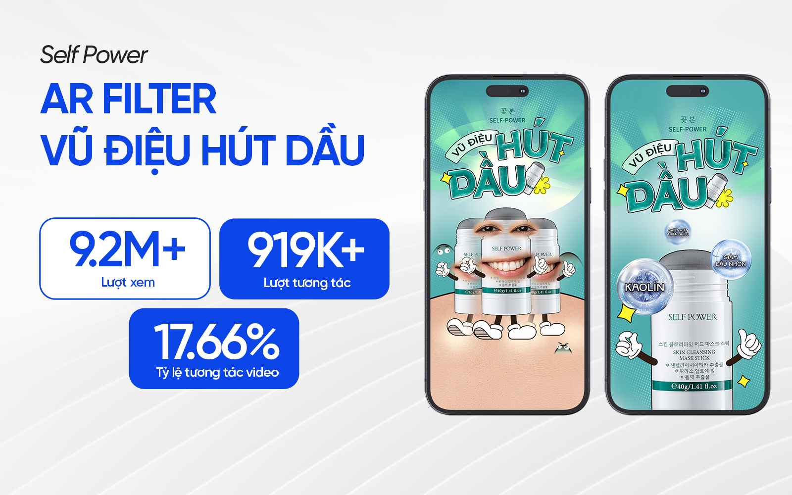 dự án AR Filter vũ điệu hút dầu
