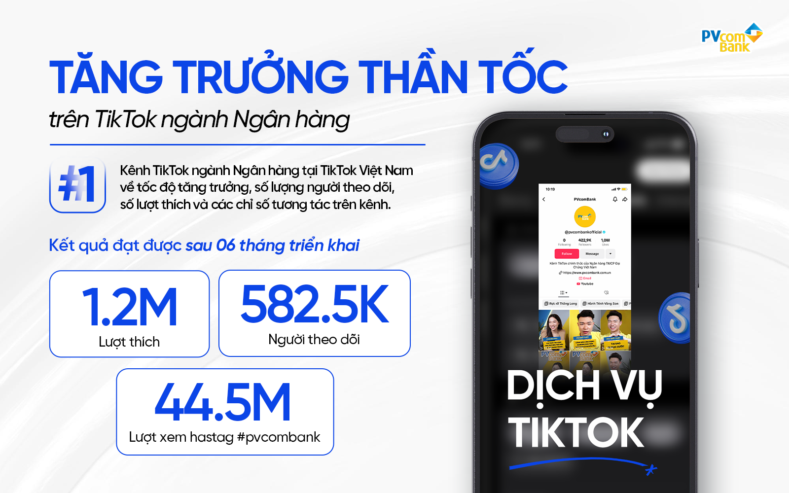 dự án tiktok PVcomBank