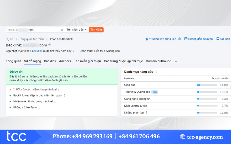 link disavow trong SEO