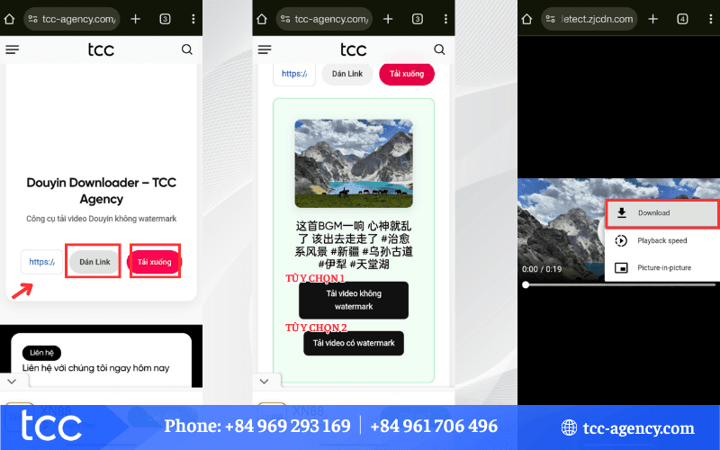tải video tiktok douyin