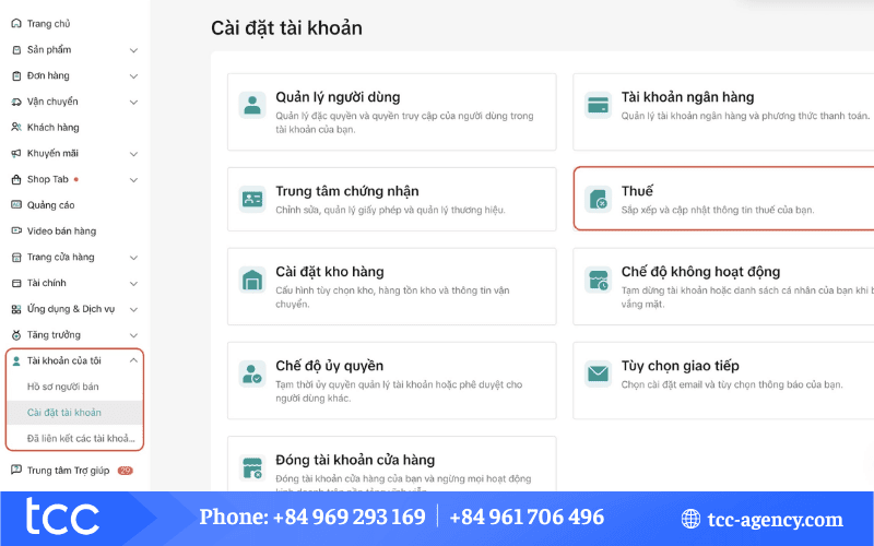 thuế tiktok ads phải trả