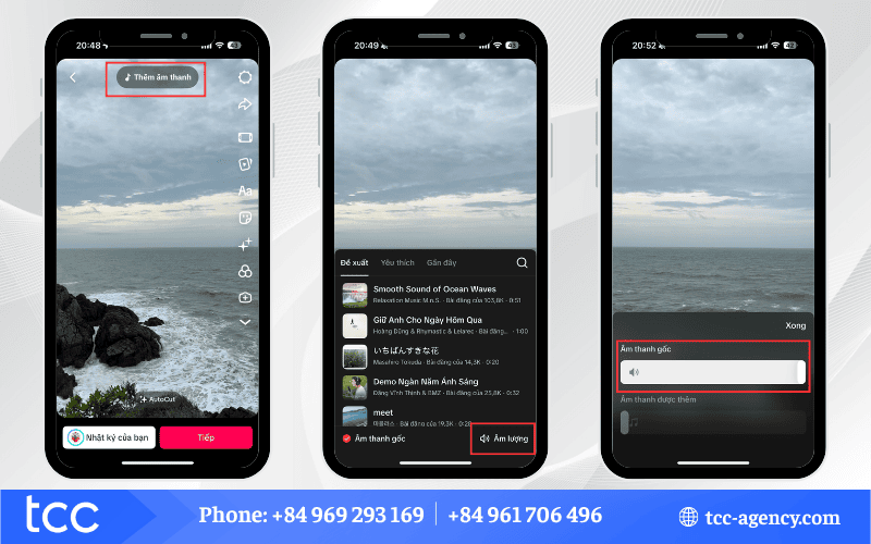 cách cắt âm thanh gốc trên tiktok