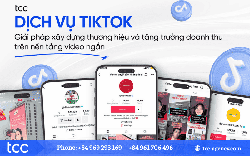 bảng giá dịch vụ tiktok TCC
