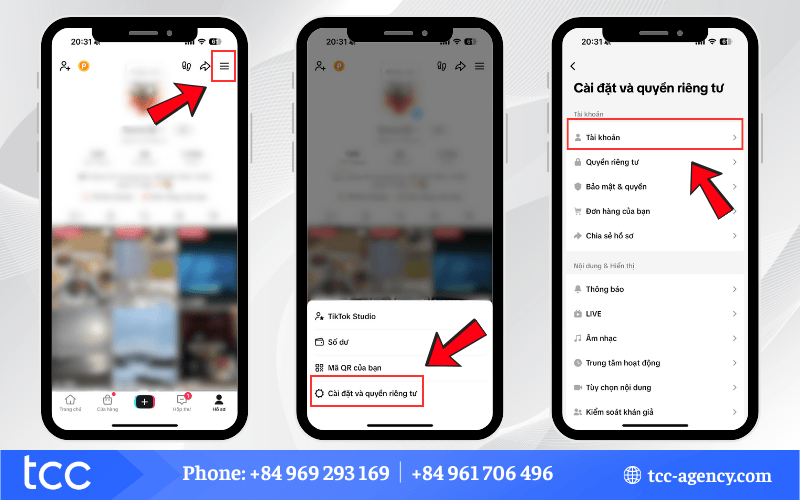 cách đổi mật khẩu tik tok
