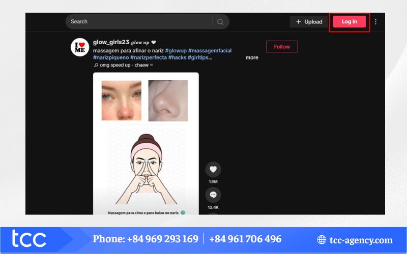 thay đổi mật khẩu tiktok trên máy tính