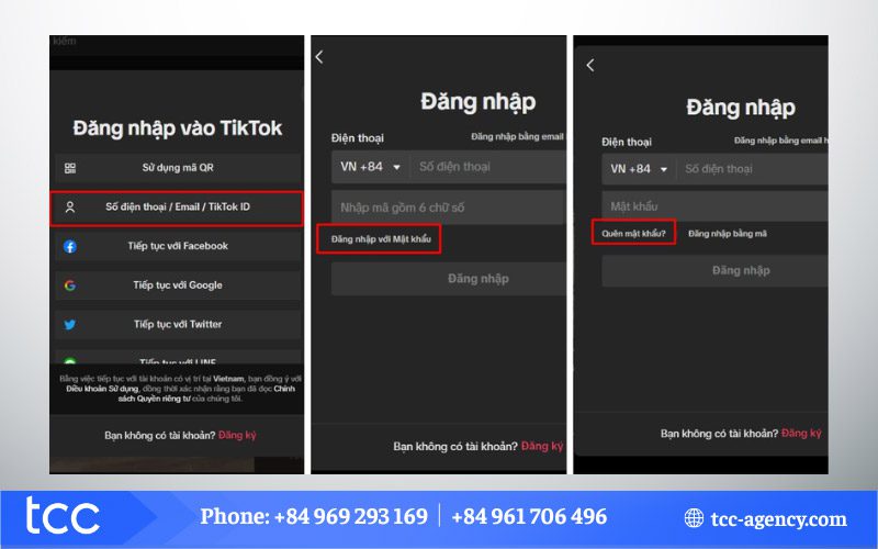 cách đổi mật khẩu tiktok trên laptop