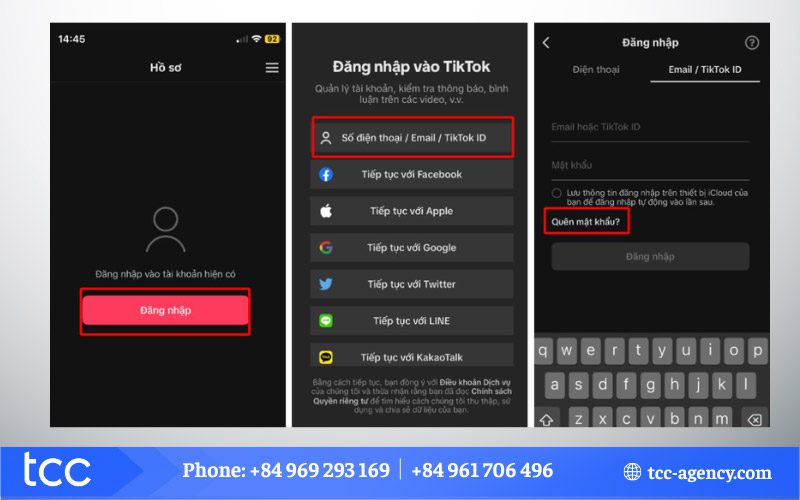 cách đổi mật khẩu tài khoản tiktok