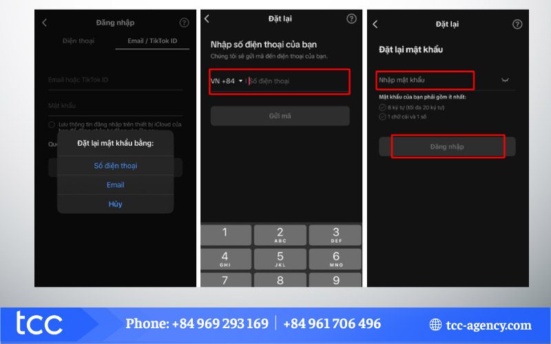 hướng dẫn đổi mật khẩu tiktok
