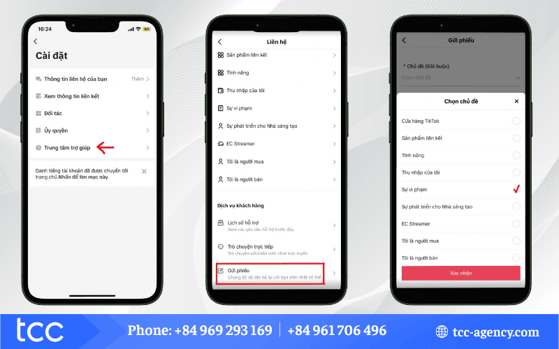 gỡ điểm vi phạm tiktok shop
