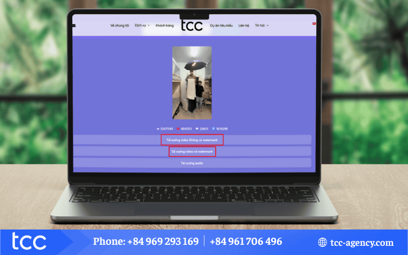 công cụ tải video tiktok