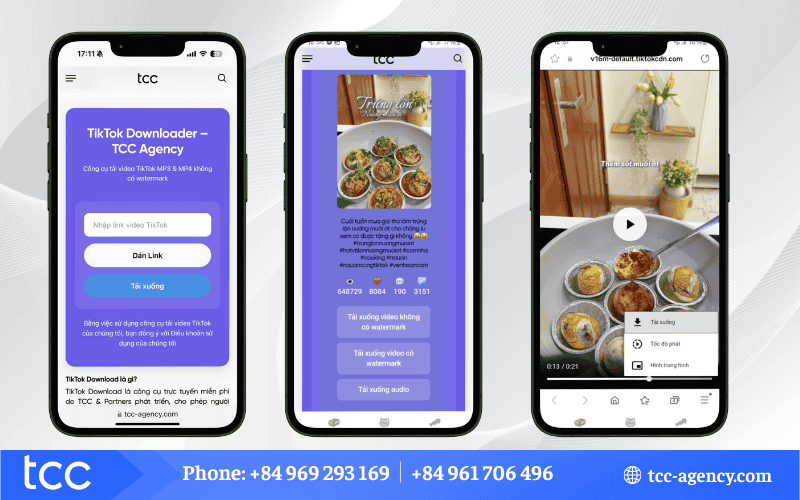 tải video tiktok chất lượng cao