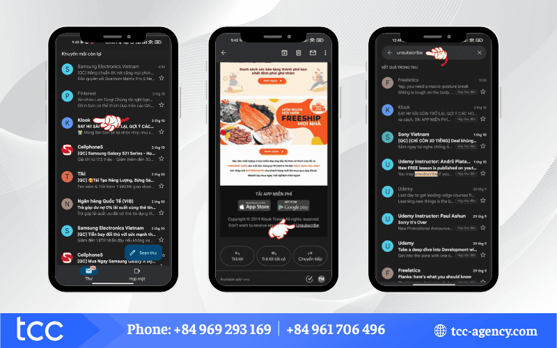 hướng dẫn tắt thông báo tiktok trên gmail