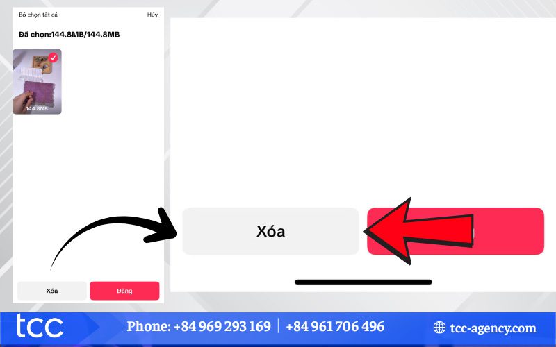 Xóa TikTok có bị mất bản nháp không