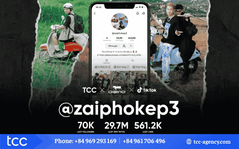 case study dịch vụ quay video TikTok